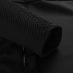 Alpine Pro DOZER pánska čierna rýchloschnúca mikina