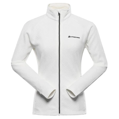Alpine Pro DOZERA 2 dámská bílá hřejivá mikina Alpine Pro DOZERA 2 dámská bílá hřejivá mikina