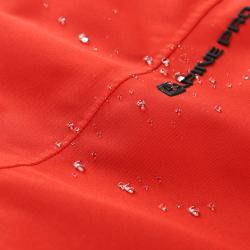 Alpine Pro EDES 2 červené pánské lyžařské kalhoty s membránou