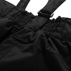 Alpine Pro EDES 2 pánske čierne lyžiarske nohavice