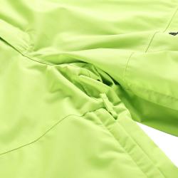 Alpine Pro EDES 2 pánské zelené lyžařské kalhoty