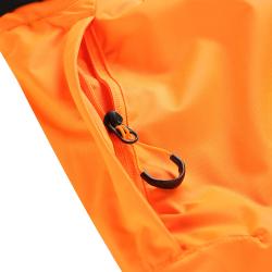 Alpine Pro EDES oranžové pánské lyžařské kalhoty s membránou