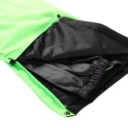 Alpine Pro EDES zelené pánské lyžařské kalhoty s membránou