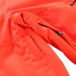 Alpine Pro EDESA 2 dámské lyžařské kalhoty ORANŽOVÁ / ČERVENÁ