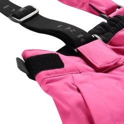Alpine Pro EDESA 2 dámské růžové lyžařské kalhoty