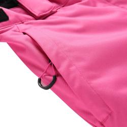 Alpine Pro EDESA 2 dámské růžové lyžařské kalhoty