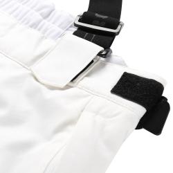 Alpine Pro EDESA dámské bílé lyžařské kalhoty