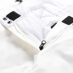 Alpine Pro EDESA dámské bílé lyžařské kalhoty