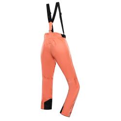 Alpine Pro EDESA dámské oranžové lyžařské kalhoty