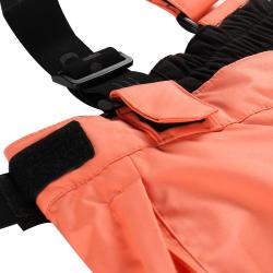 Alpine Pro EDESA dámské oranžové lyžařské kalhoty