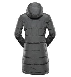 Alpine Pro EDORA dámský hi-therm kabát NEUTRÁLNÍ / ZEMITÁ