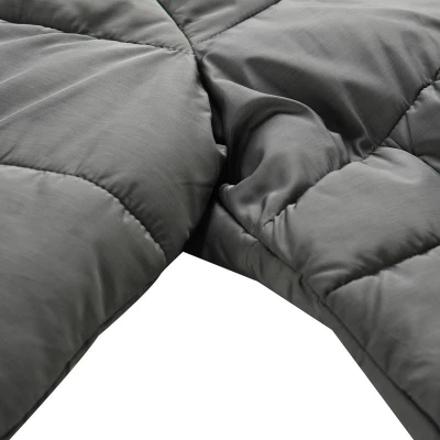 Alpine Pro EDORA dámský hi-therm kabát NEUTRÁLNÍ / ZEMITÁ