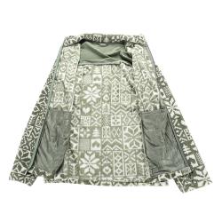 Alpine Pro EFLIN pánská fleecová mikina zelená