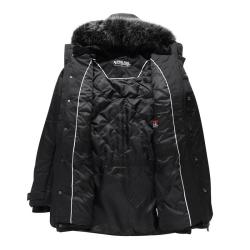 Alpine Pro EGYP pánská černá bunda s membránou ptx zimní POUZE XXL (VÝPRODEJ)
