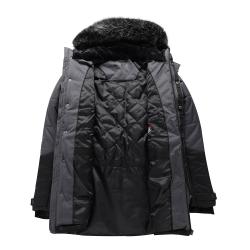 Alpine Pro EGYP pánská šedá bunda s membránou ptx zimní + šátek Kilpi