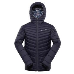 Alpine Pro EROM pánská modrá oboustranná bunda POUZE L-G Nadměrná velikost pro plnoštíhlé (VÝPRODEJ)