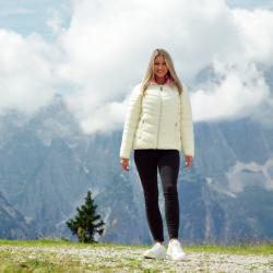 Alpine Pro EROMA dámská béžová oboustranná bunda