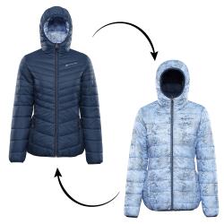 Alpine Pro EROMA dámska modrá obojstranná bunda