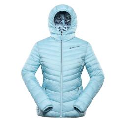 Alpine Pro EROMA dámska modrá obojstranná bunda hi-therm zimná IBA S-Lady (širšia) (VÝPREDAJ)