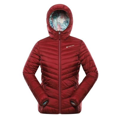 Alpine Pro EROMA dámská červená oboustranná bunda hi-therm zimní