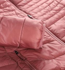 Alpine Pro EROMA dámská růžová oboustranná bunda hi-therm zimní