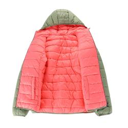 Alpine Pro EROMA dámská zelená oboustranná bunda