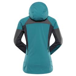 Alpine Pro ESPRITA 2 dámská zelená sofshellová bunda
