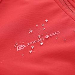 Alpine Pro ESPRITA dámská červená softshellová bunda