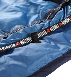 Alpine Pro FEEDRA dámská modrá lyžařská bunda s membránou ptx + šátek Kilpi