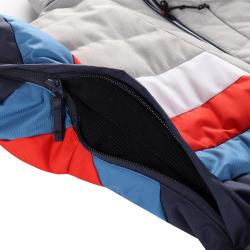 Alpine Pro FEEDRA dámská modrá lyžařská bunda s membránou ptx + šátek Kilpi