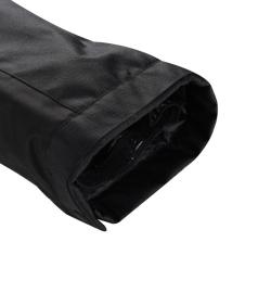 Alpine Pro FELER pánské černé lyžařské kalhoty s membránou ptx