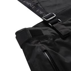 Alpine Pro FELER pánské černé lyžařské kalhoty s membránou ptx