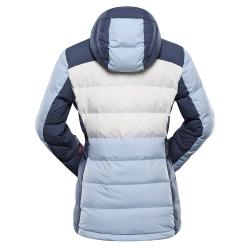Alpine Pro FERERA 2 dámská modrá péřová lyžařská bunda