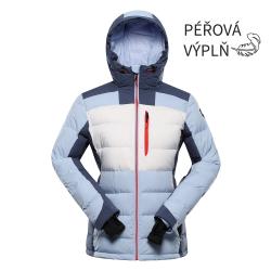 Alpine Pro FERERA 2 dámska modrá páperová lyžiarska bunda
