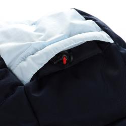 Alpine Pro FERERA dámská modrá péřová lyžařská bunda