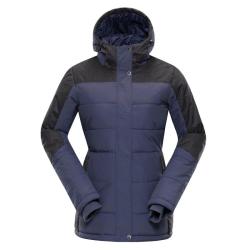 Alpine Pro GABRIELLA 2 modrá dámska zimná bunda LEN M-Lady (širšia konfekcia) (VÝPREDAJ)