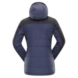 Alpine Pro GABRIELLA 2 modrá dámská zimní bunda POUZE M-Lady (širší konfekce) (VÝPRODEJ)