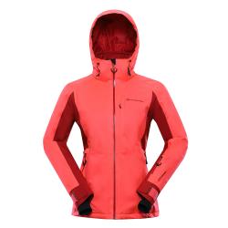 Alpine Pro GAESA LJCY545425 dámska ružová lyžiarska bunda Alpine Pro GAESA LJCY545425 dámska ružová lyžiarska bunda
