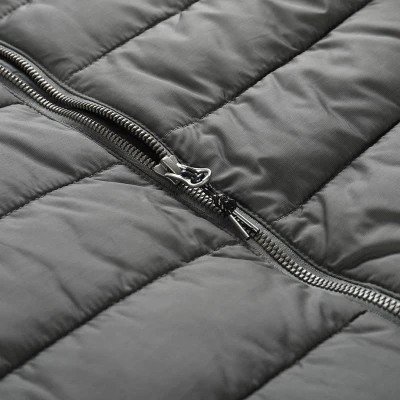 Alpine Pro GARAT pánská hi-therm bunda zimní NEUTRÁLNÍ / ZEMITÁ
