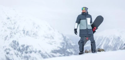 Alpine Pro GARG pánská lyžařská bunda NEUTRÁLNÍ / ZEMITÁ