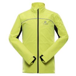 Alpine Pro GEROC pánská zelená softshellová bunda softshell Alpine Pro GEROC pánská zelená softshellová bunda softshell