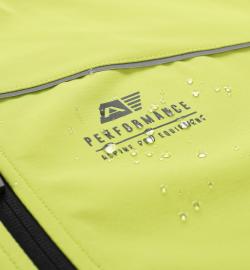 Alpine Pro GEROC pánská zelená softshellová bunda softshell
