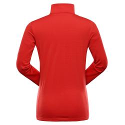 Alpine Pro GETTA 2 dámská červená fleecová mikina