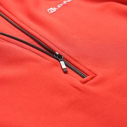 Alpine Pro GETTA 2 dámská červená fleecová mikina