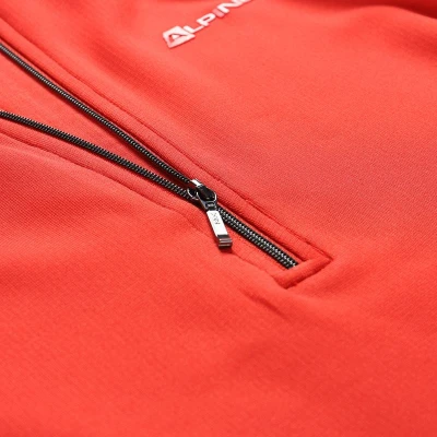 Alpine Pro GETTA 2 dámská červená fleecová mikina