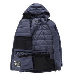 Alpine Pro GHAD MJCY575618 pánská šedá lyžařská bunda s membránou ptx
