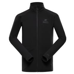 Alpine Pro GOLL 2 černá pánská rychleschnoucí mikina