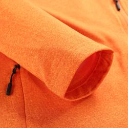 Alpine Pro GOLL pánska oranžová rýchloschnúca mikina