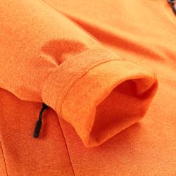 Alpine Pro GOLL pánska oranžová rýchloschnúca mikina