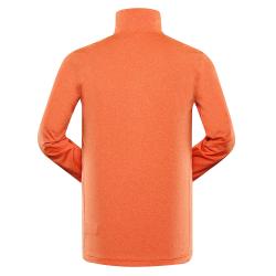 Alpine Pro GOLL pánska oranžová rýchloschnúca mikina